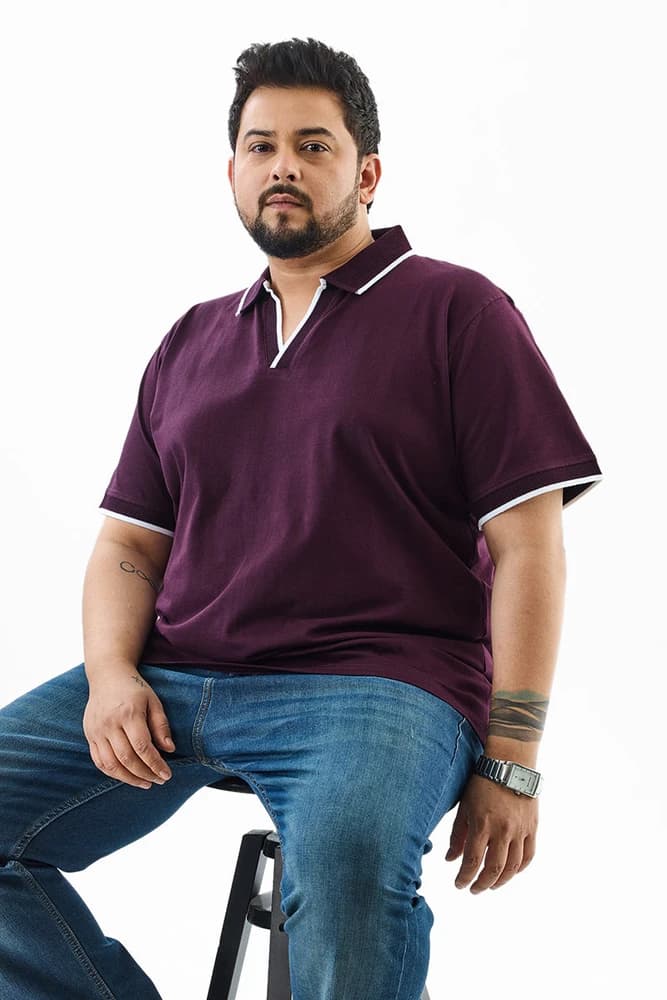 Regular Fit Cotton Plain T-Shirts