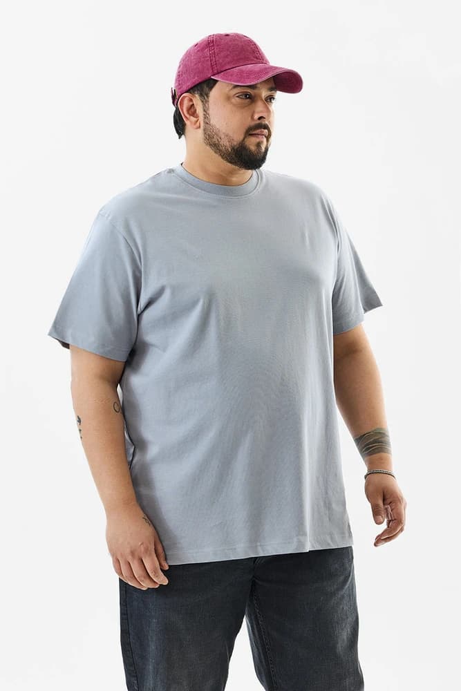 Regular Fit Cotton Plain T-Shirts