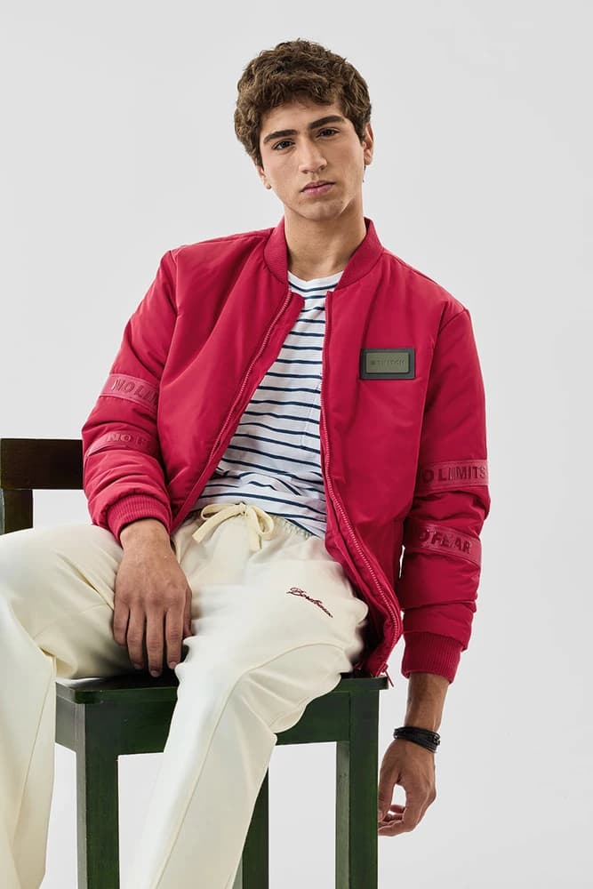 Regular Fit Polyester Plain Jackets