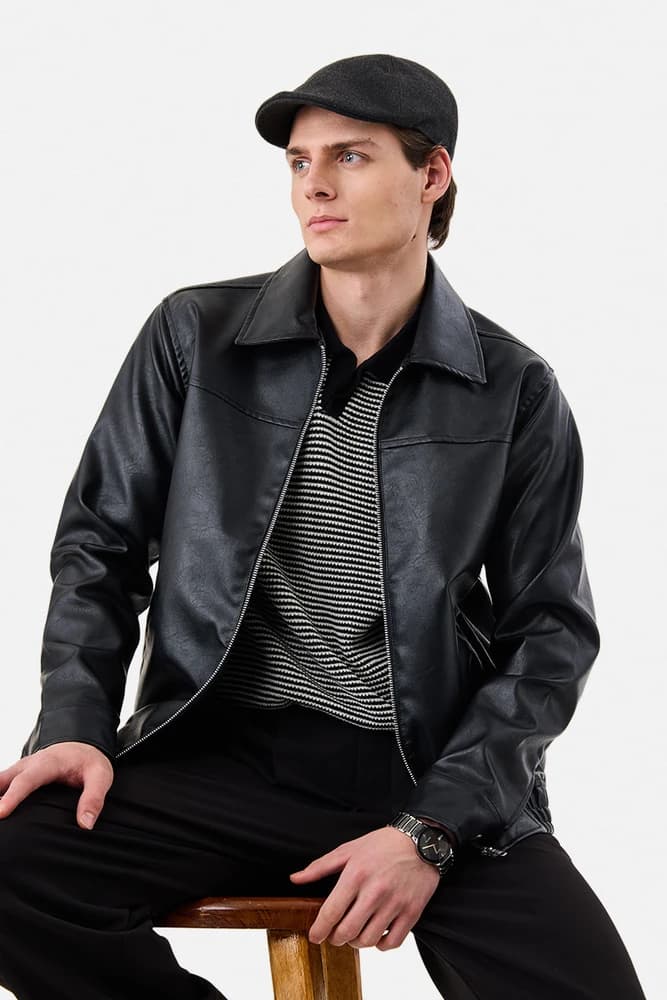 Regular Fit Polyester Plain Jackets