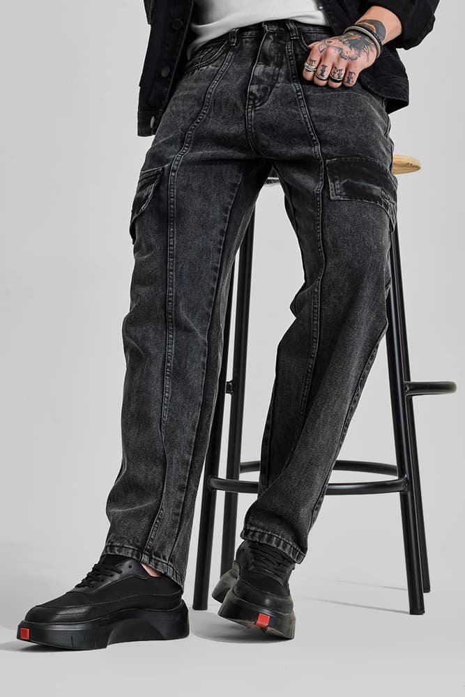 Regular Fit Cotton Clean Look Jeans