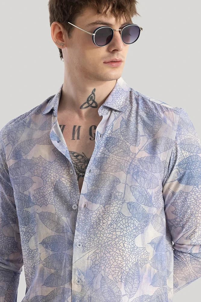 Slim Fit Rayon Printed, Floral Shirts