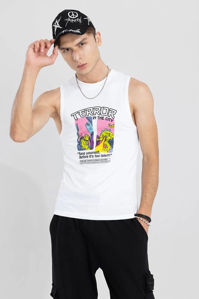 Slim Fit Cotton Printed, Graphic Print T-Shirts