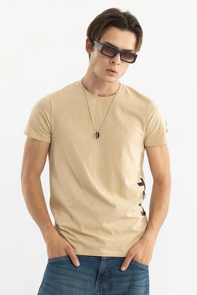 Slim Fit Cotton Printed T-Shirts
