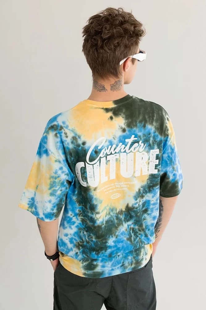 Oversized Fit Cotton Printed, Graphic Print T-Shirts