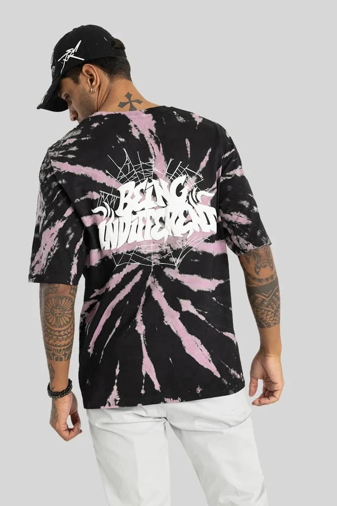 Oversized Fit Cotton Tie & Dye T-Shirts