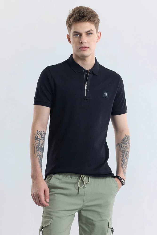 Slim Fit Cotton Plain T-Shirts