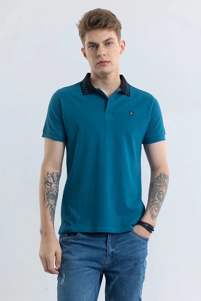 Slim Fit Cotton Embroidered T-Shirts