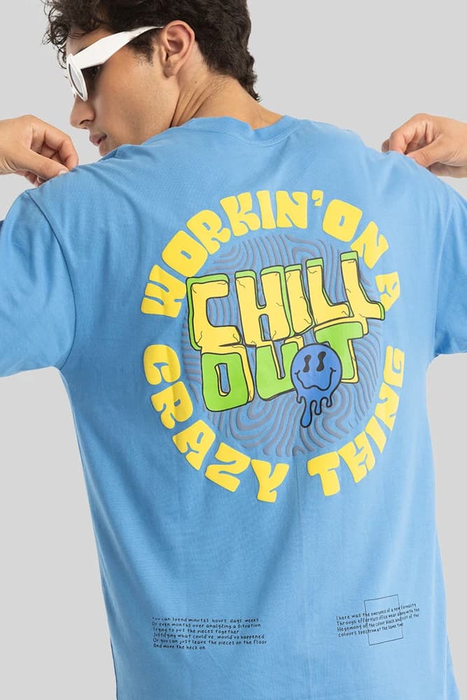 Oversized Fit Cotton Printed, Graphic Print T-Shirts