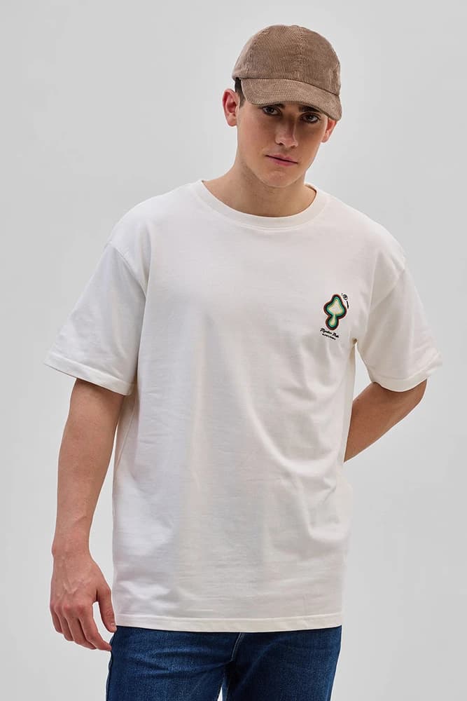 Oversized Fit Cotton Printed, Graphic Print T-Shirts