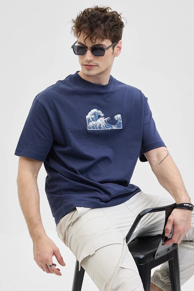 Oversized Fit Cotton Printed T-Shirts