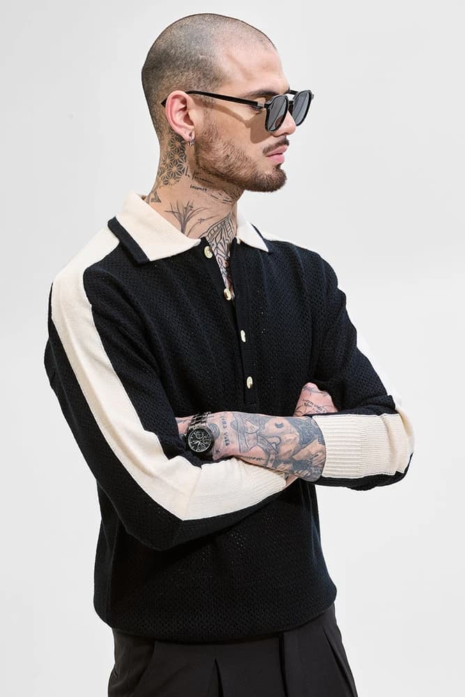 Slim Fit Others Colourblocked T-Shirts