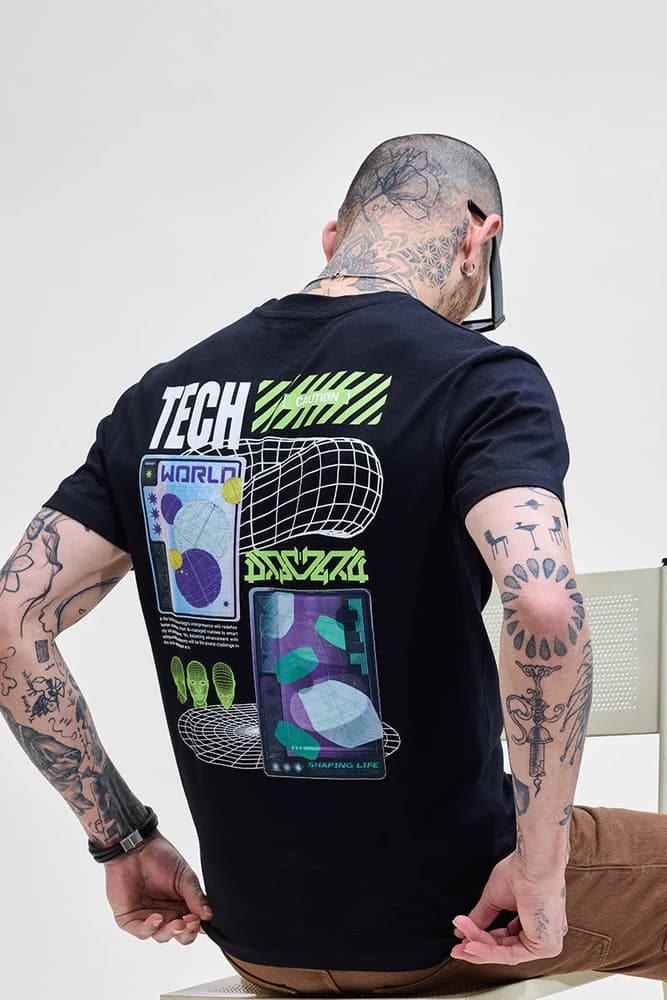 Slim Fit Cotton Graphic Print T-Shirts