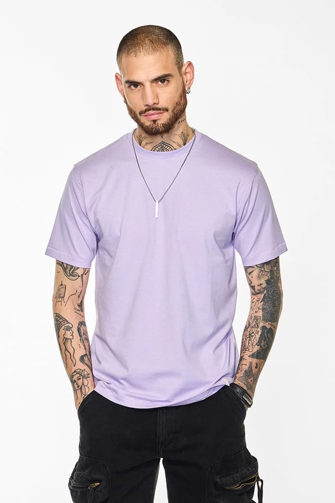 Slim Fit Cotton Plain T-Shirts