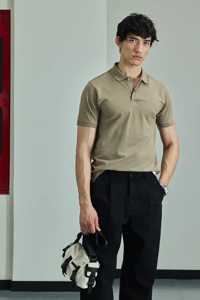 Slim Fit Cotton Plain T-Shirts