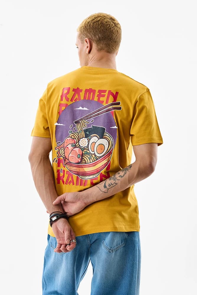 Regular Fit Cotton Graphic Print T-Shirts