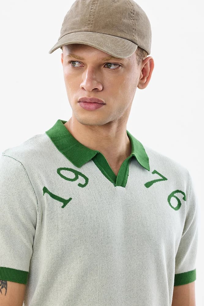 Regular Fit Cotton Textured T-Shirts