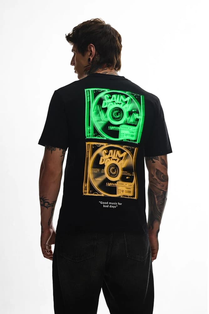 Slim Fit Cotton Graphic Print T-Shirts
