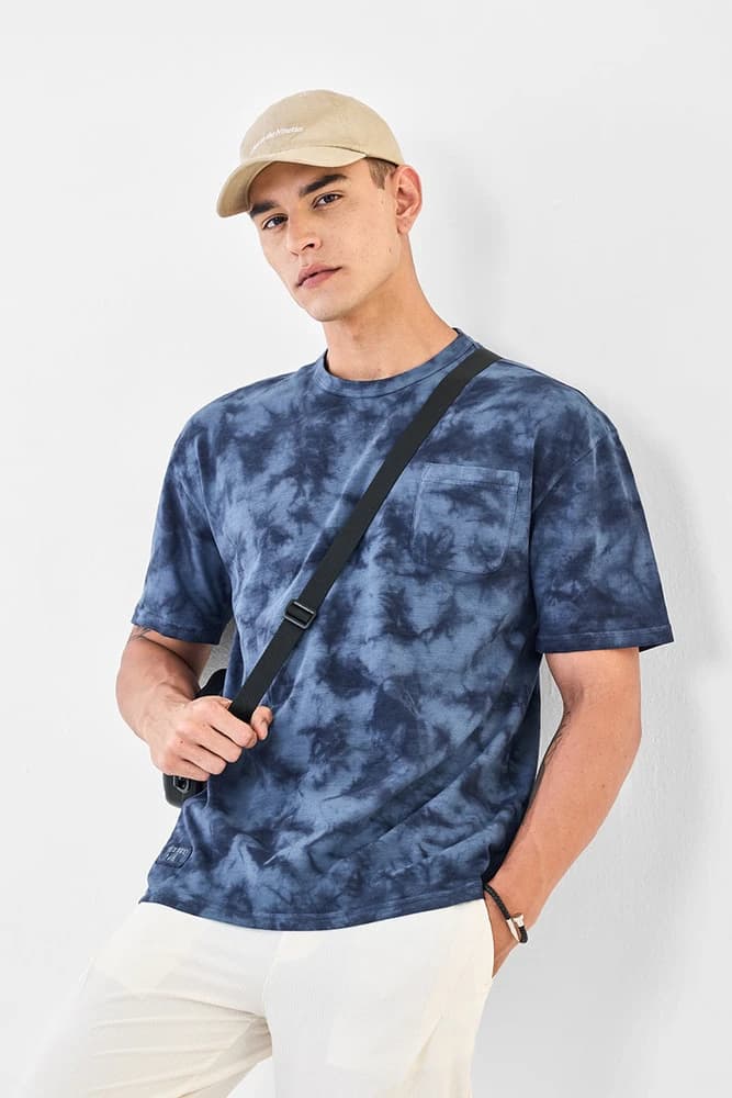 Regular Fit Cotton Tie & Dye T-Shirts