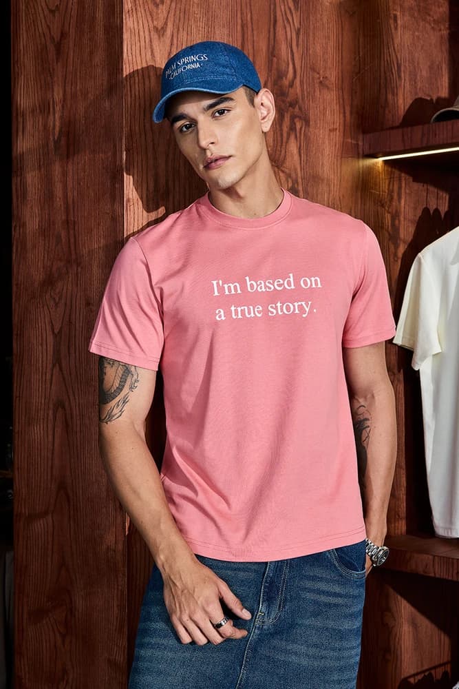 Regular Fit Cotton Printed T-Shirts
