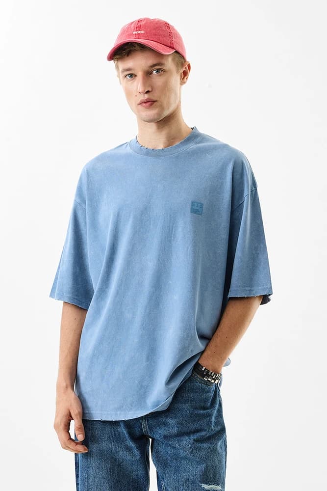Oversized Fit Cotton Plain T-Shirts