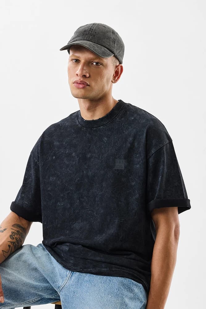 Oversized Fit Cotton Plain T-Shirts