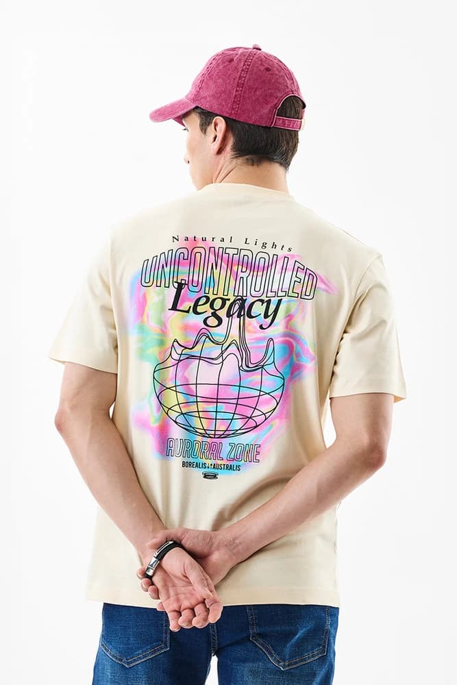 Regular Fit Cotton Graphic Print T-Shirts
