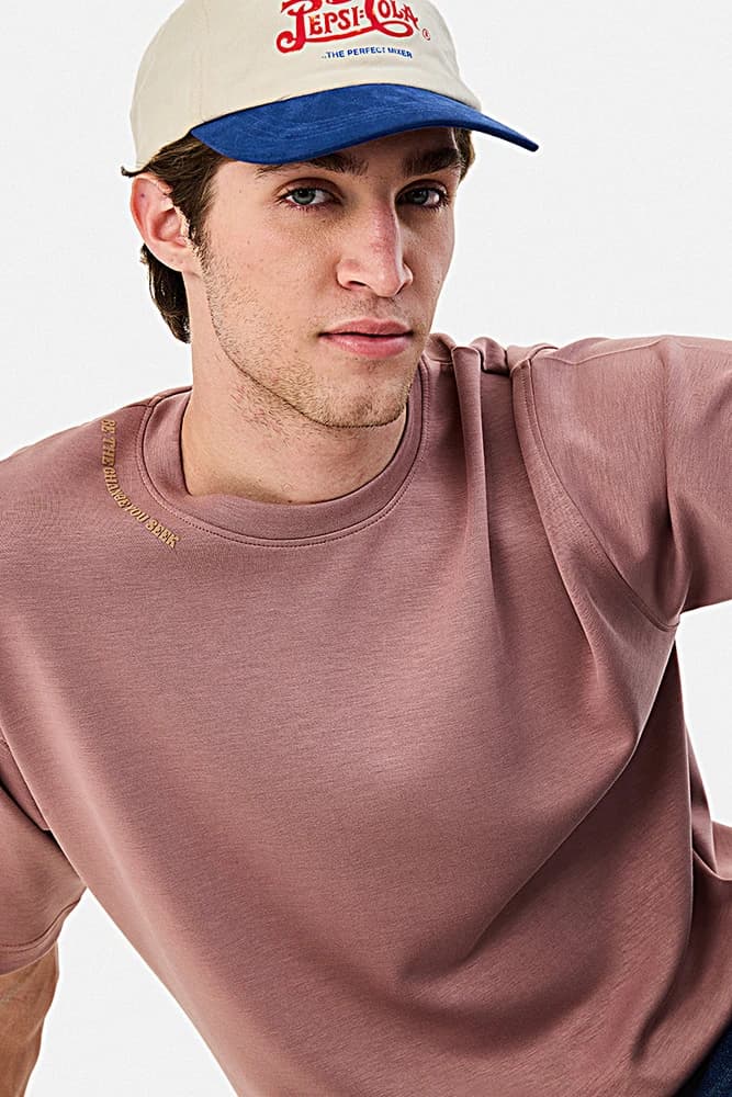 Oversized Fit Modal Plain T-Shirts