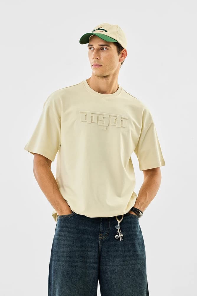 Oversized Fit Cotton Plain T-Shirts