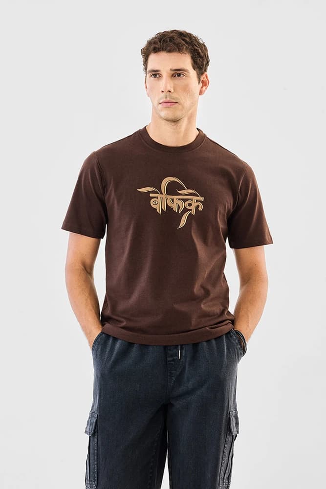 Regular Fit Cotton Graphic Print T-Shirts