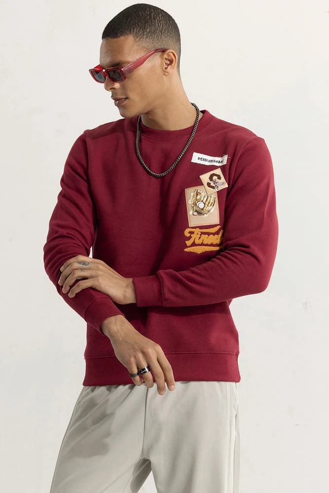 Relaxed Fit Cotton Printed Sweatshirts