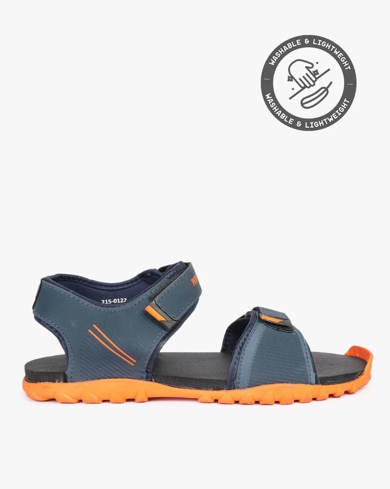 Double-Strap Sandals with Velcro Fastening