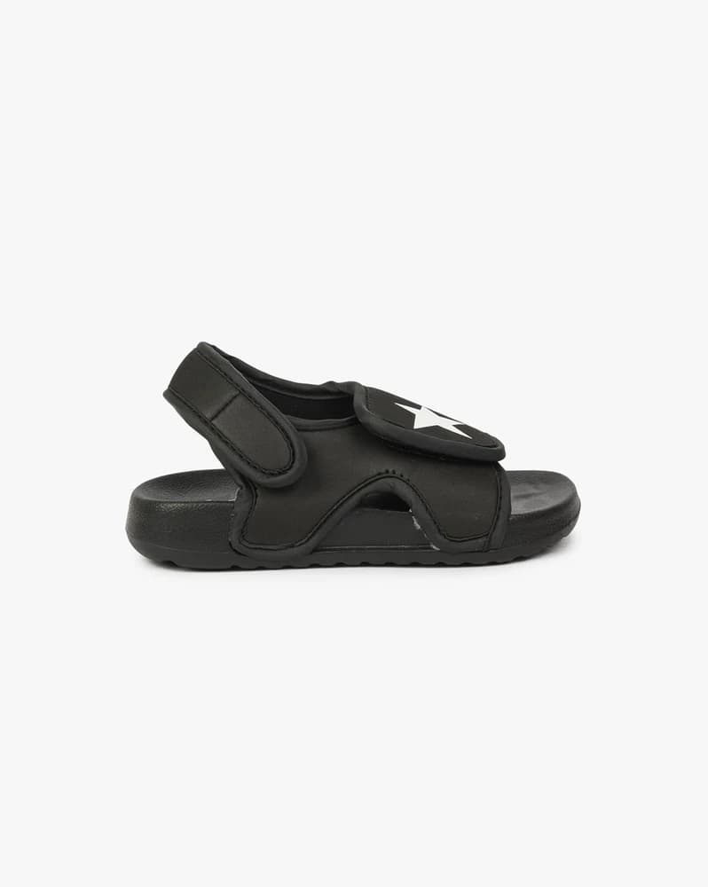 Star Print Slip-On Sandals