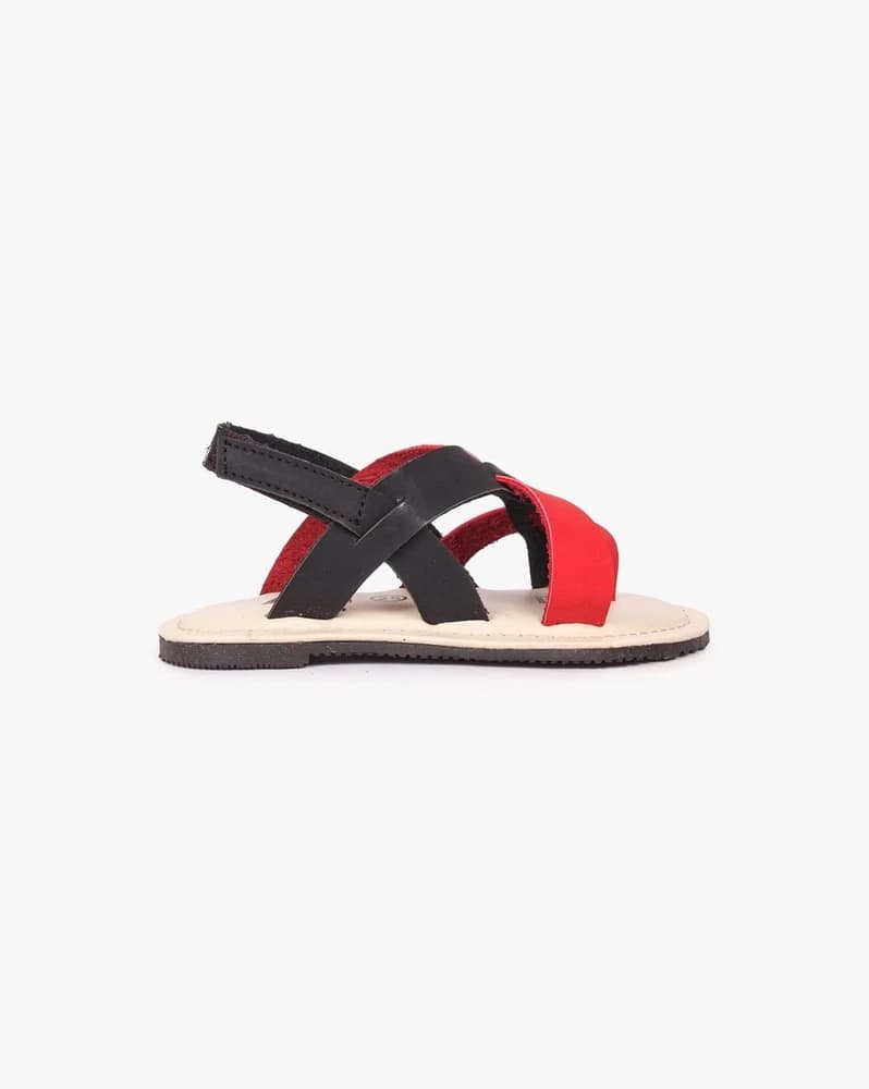 Toe-Ring Sling-Back Flat Sandals