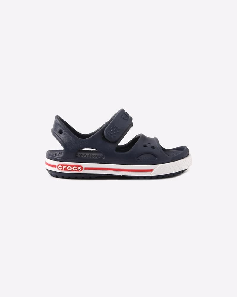 Cushioned Sandals with Foxing Stripe