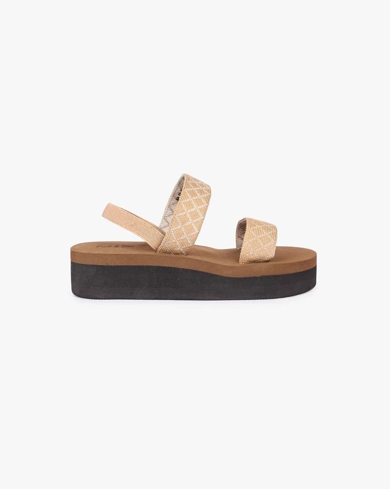 Checked Flatforms with Singback