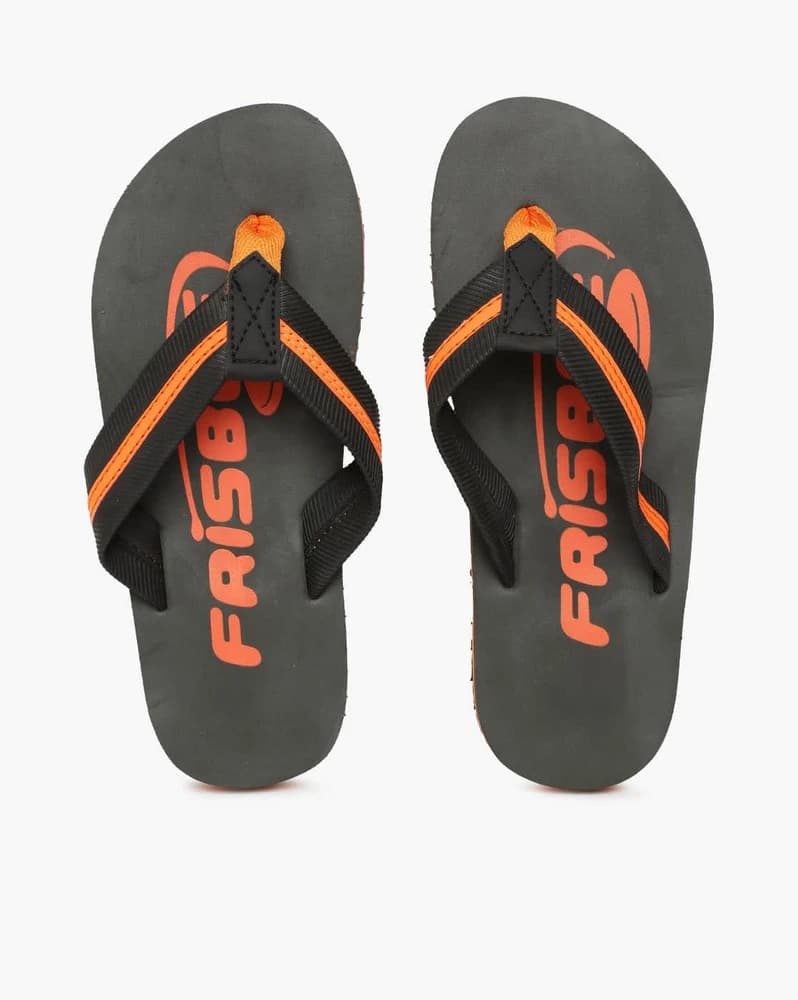 Printed Thong-Strap Slippers