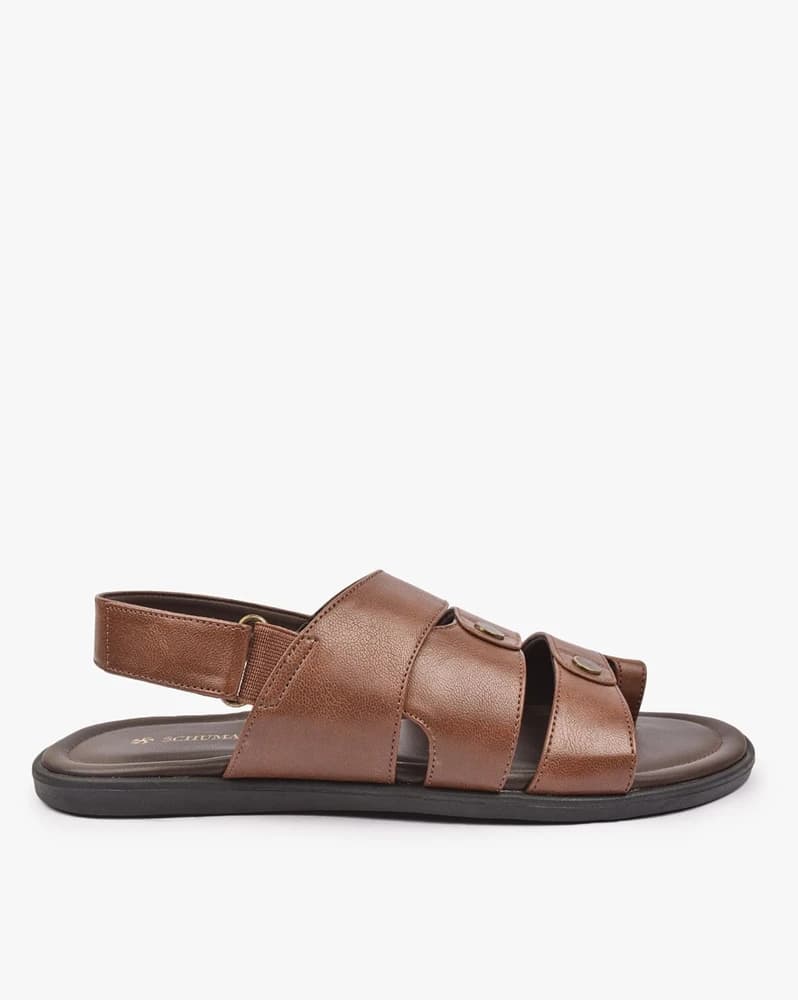 Strappy Sandals with Velcro Fastening