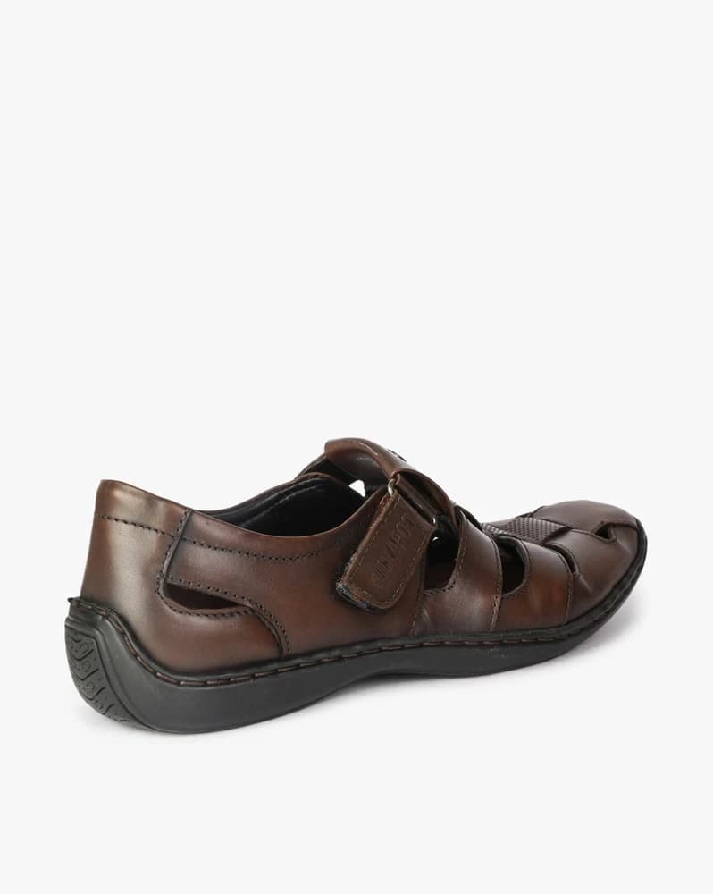Formal Sandals with Velcro Fastening