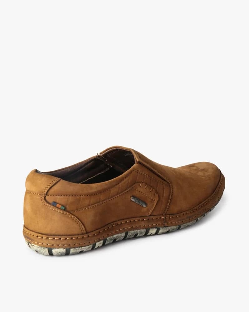 Slip-On Shoes with Metal Accent