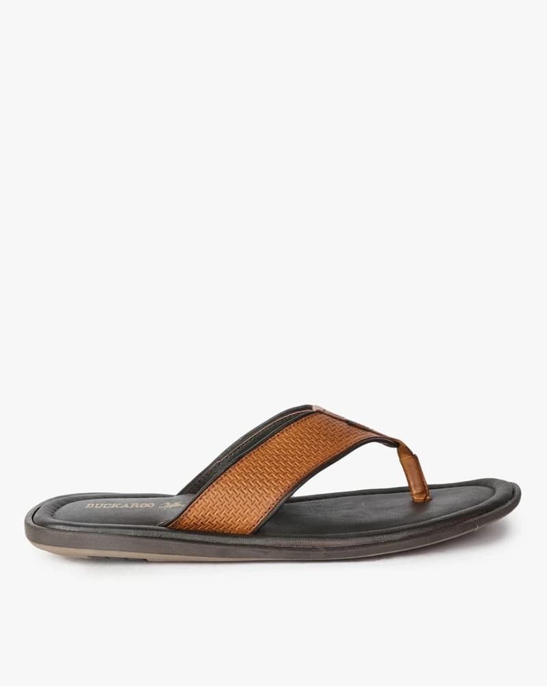 Thong-Strap Slip-On Sandals