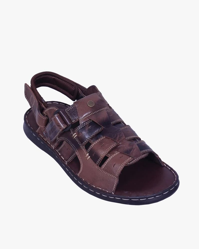 Men Slip-On Sandals with Velcro Fastening