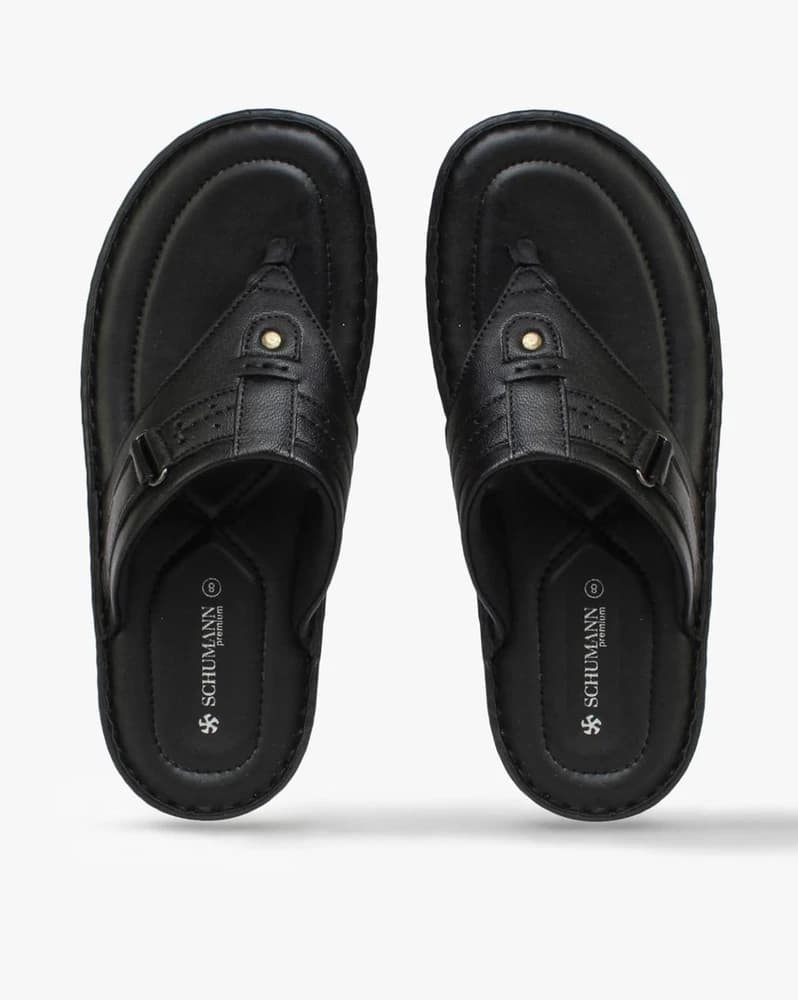 Thong-Strap Flat Sandals