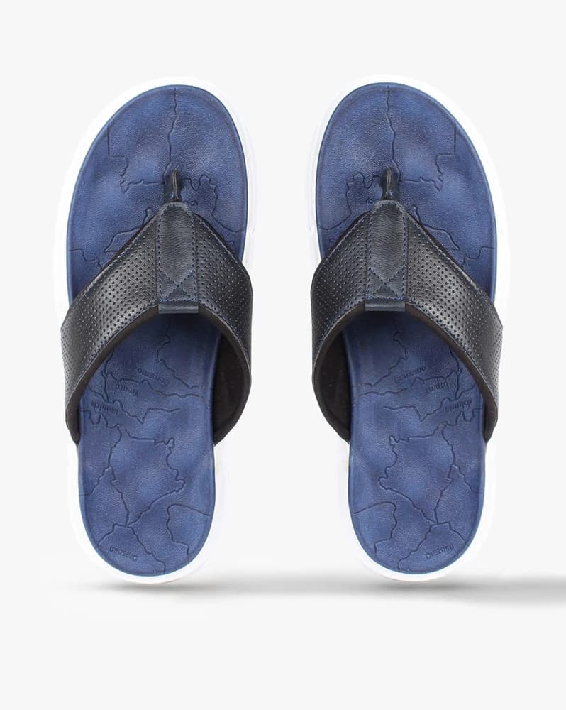 Round-Toe Slip-On Sandals
