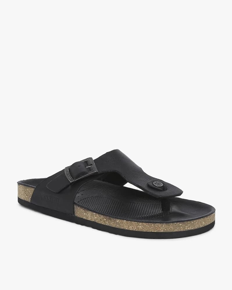 Men T-Strap Flat Sandals