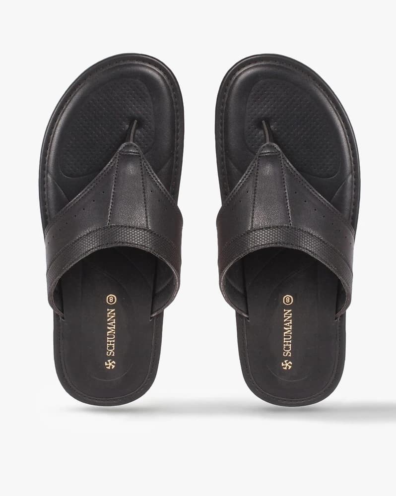 Thong-Strap Slip-On Sandals