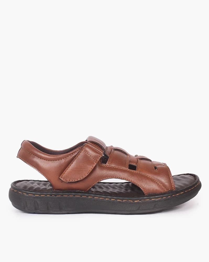 Men Slip-On Sandals with Velcro Fastening