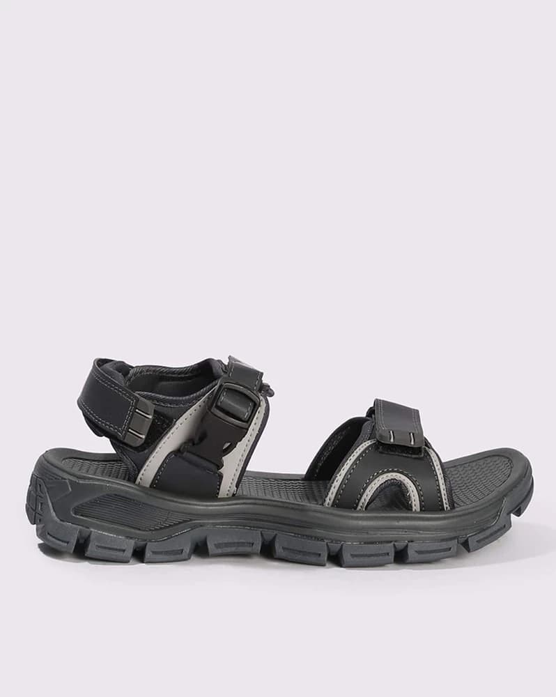 Men Open-Toe Sandals with Velcro Fastening