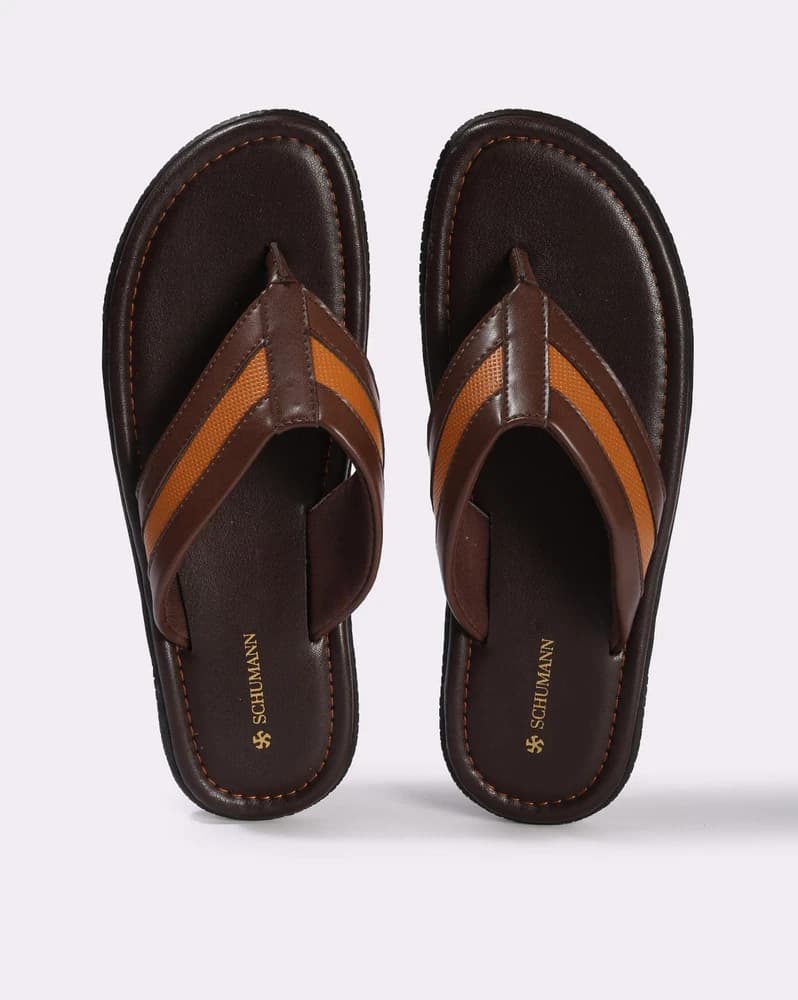 Men Slip-On Thong-Strap Sandals