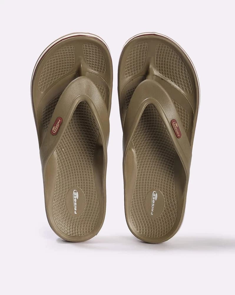 Men Thong-Strap Slip-On Flip-Flops